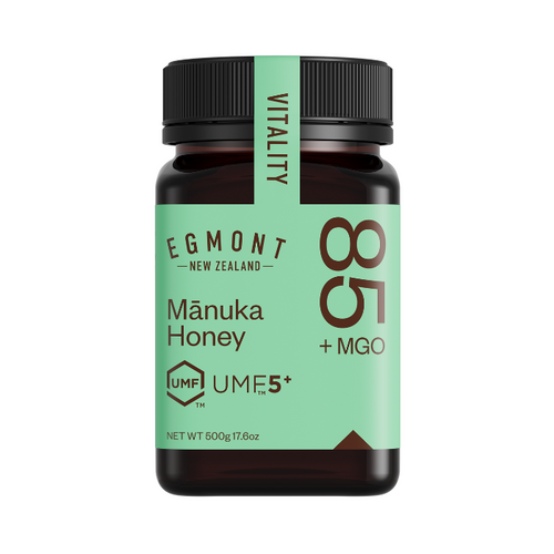 Egmont Honey Monofloral Manuka Honey 5+ UMF 85+MGO - 500g Egmont