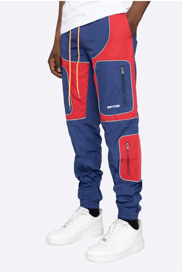 EPTM NYLON RS PANTS-NAVY/RUST