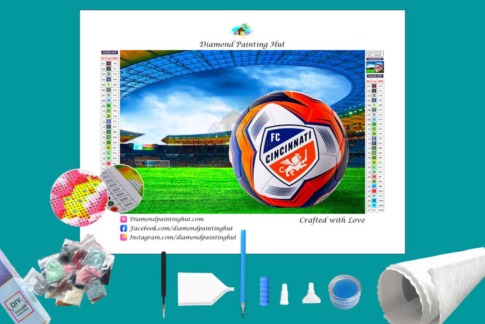FC Cincinnati MLS Diamond Painting-Diamond Painting Hut