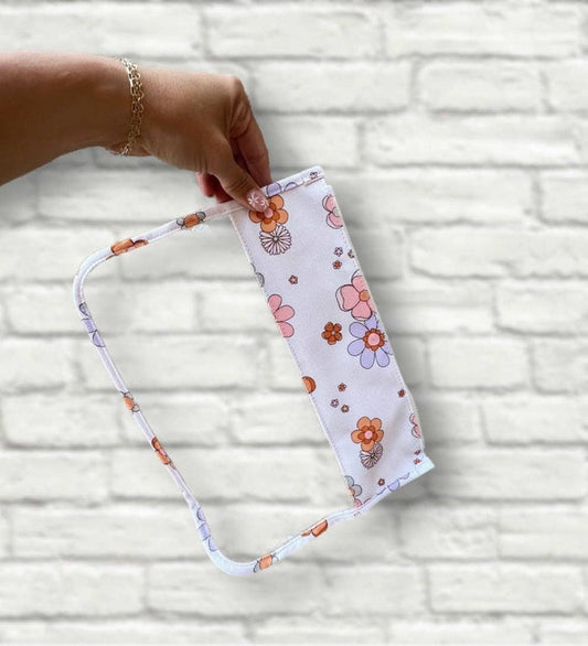 Flirty Flowers Clear Pouch