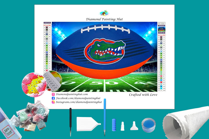 Florida Gators Diamond Painting-Diamond Painting Hut