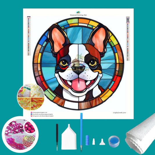 French Bulldog Crystal Diamond Painting-Diamond Painting Hut