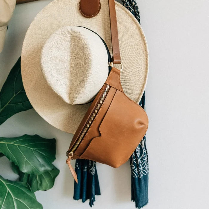 Full-Grain Leather Sling Bag – Everyday Crossbody