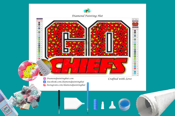 GO CHIEFS Diamond Painting-Diamond Painting Hut