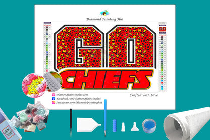 GO CHIEFS Diamond Painting-Diamond Painting Hut