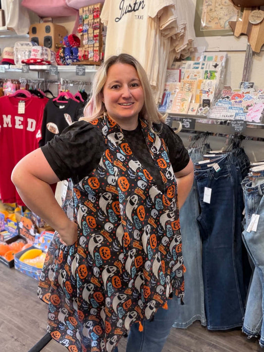 Halloween Sheer Vests
