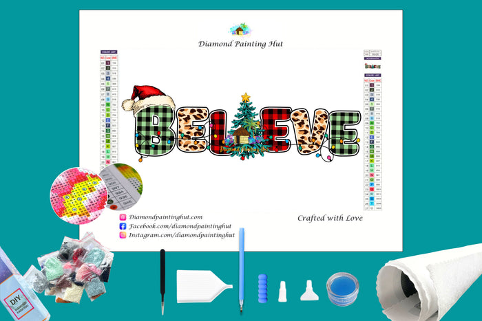 Holiday Believe Diamond Painting