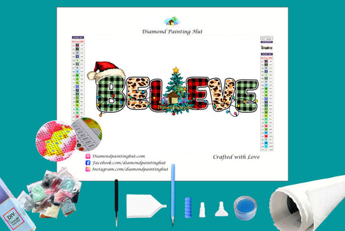Holiday Believe Diamond Painting