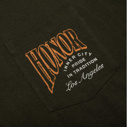 HONOR THE GIFT B-SUMMER HTG CIGAR LABEL SHORT SLEEVE TEE - BLACK-HTG240245