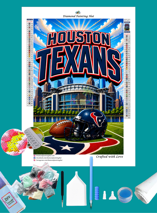 Houston NFL Skyline Diamond Painting