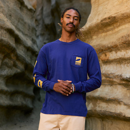 Icon Logo Long Sleeve Pocket Tee