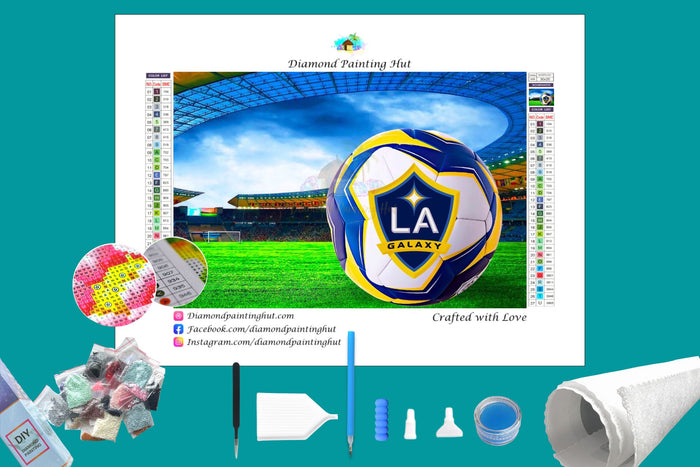LA Galaxy MLS Diamond Painting-Diamond Painting Hut