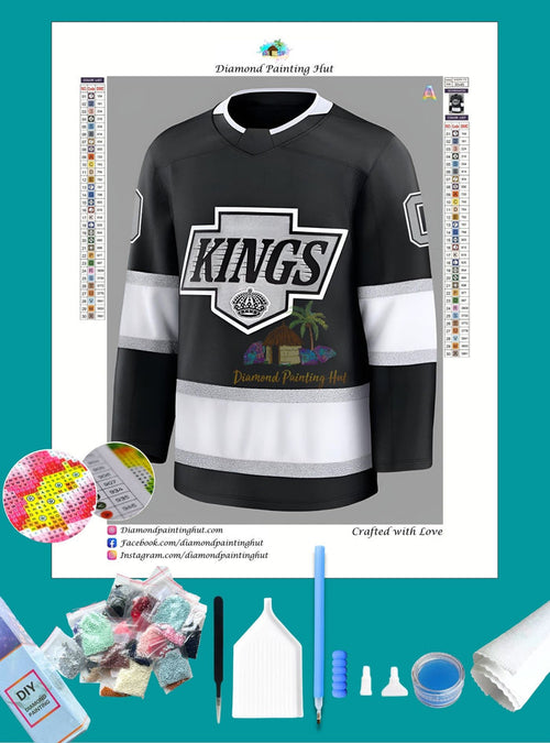 LA NHL Jersey Diamond Painting