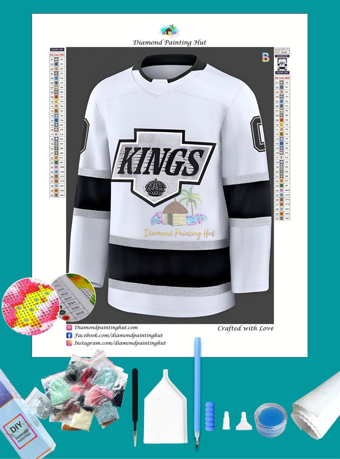 LA NHL Jersey Diamond Painting