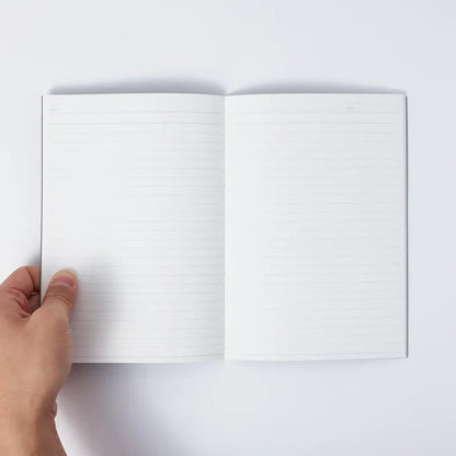 Logical T-Line Prime Paper Notebook (A5) Unique Visible Line