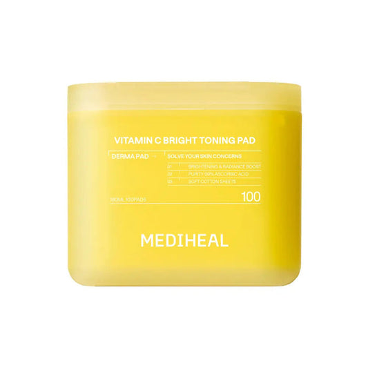MEDIHEAL Derma Vitamin C Bright Toning Pad 100 Sheets