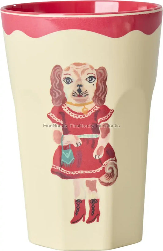 Melamine Tall Cup - "Nathalie Lété" - "Red Kiss" (Copy)