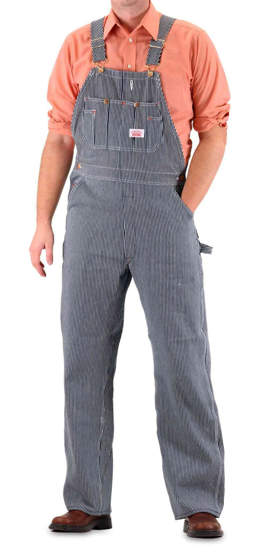 Men’s Vintage Stripe Bib Overall by ROUND HOUSE® Made in America 45