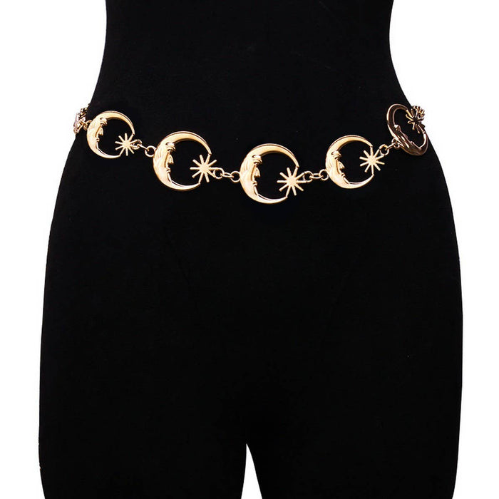 Metal Sun Body Chain