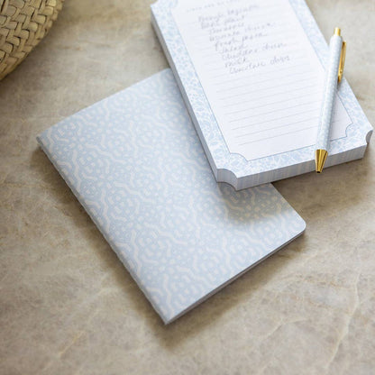 Mini Notebook - Carolina Trellis