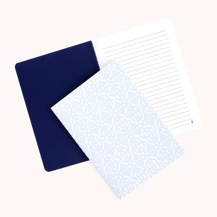 Mini Notebook - Carolina Trellis