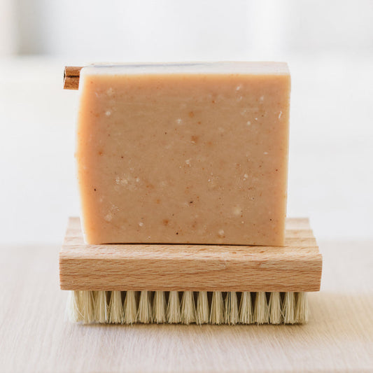 Nail Brush with Soap Dish