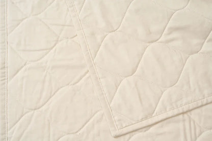 New: Twin Size Added Heirloom Cotton Quilted Bedspread Made in USA