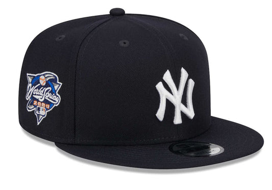 New York Yankees New Era 2000 World Series Side Patch 9FIFTY Snapback Hat - Navy-60400836
