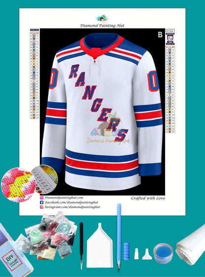 New York NHL Jersey Diamond Painting