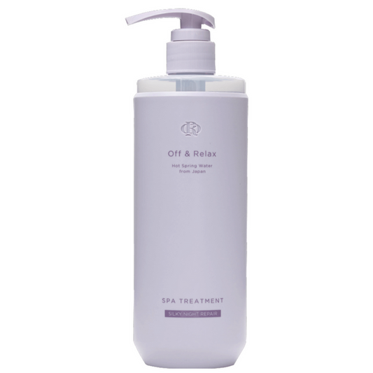 OFF & RELAX Hot Spring Water Silky Night Repair Spa Treatment (460ml) - Kiyoko Beauty