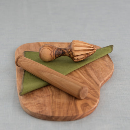 olivewood - citrus press - citrus reamer - olivewood citrus reamer - olivewood citrus press