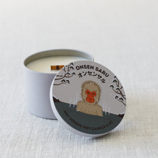 Onsen Saru Soy Candle