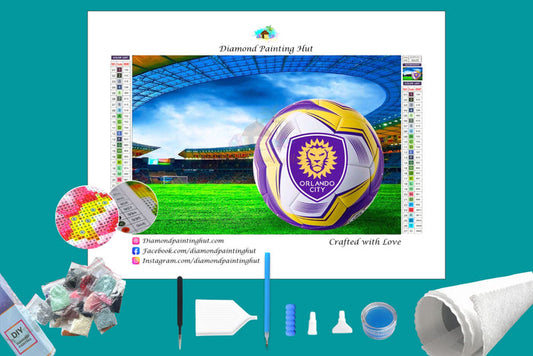 Orlando City SC MLS Diamond Painting-Diamond Painting Hut