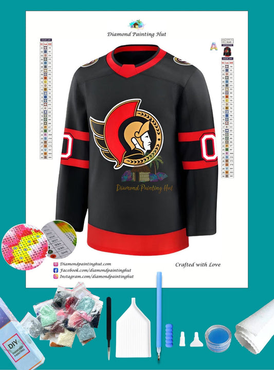 Ottawa NHL Jersey Diamond Painting