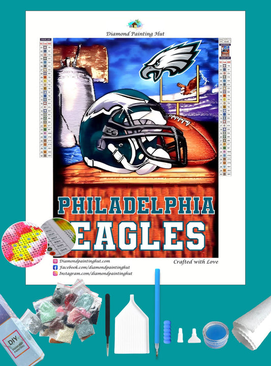 Eagles NFL Home Diamond Painting-Diamond Painting Hut