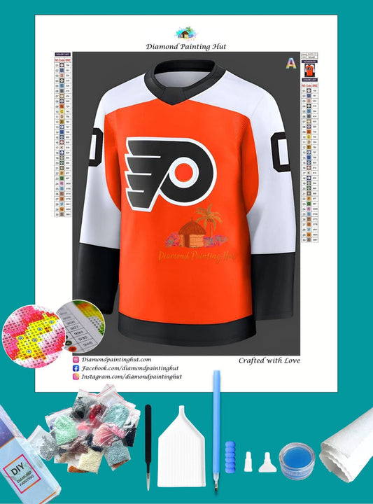 Philadelphia NHL Jersey Diamond Painting
