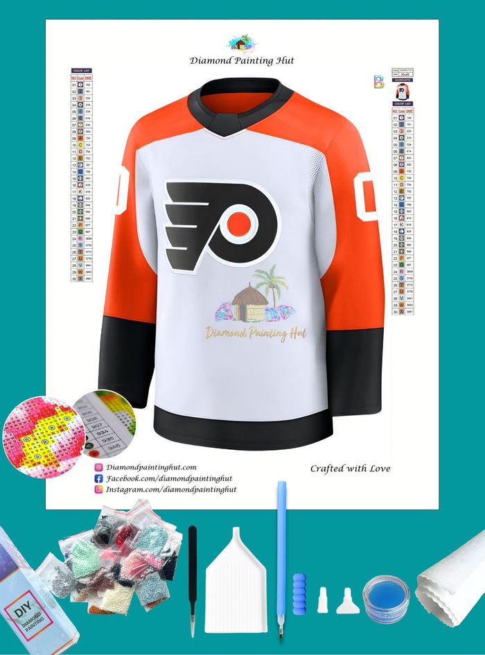 Philadelphia NHL Jersey Diamond Painting
