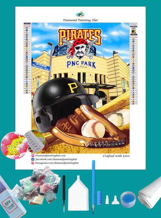 Pirates MLB Home Diamond Painting-Diamond Painting Hut