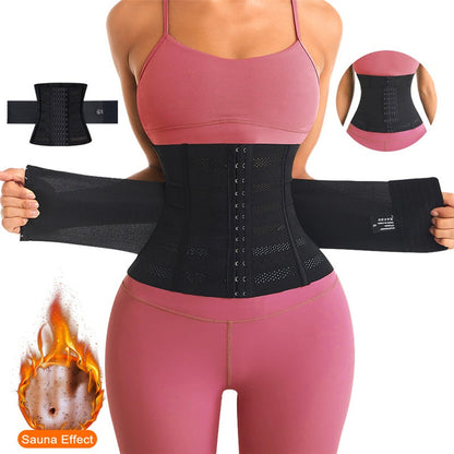Plus Size Waist Trainer Shapewear Tummy Control Slim Belt for Women