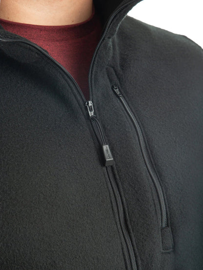 Polar Fleece Full Zip Vest 893FVS Made in USA