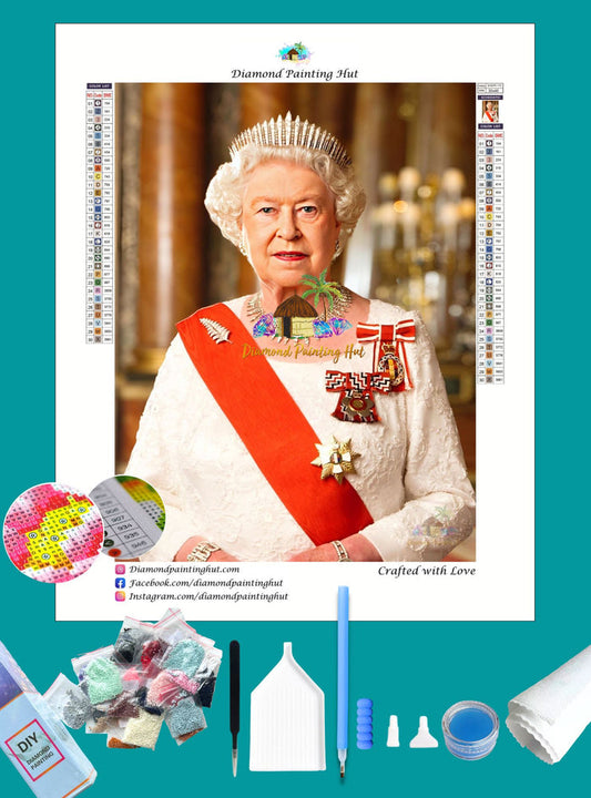 Queen Elizabeth Diamond Painting