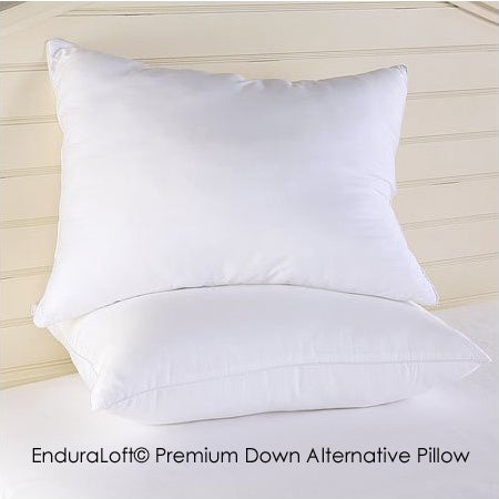 Queen Size Premium EnduraLoft Pillow Made in USA by California Feather Company