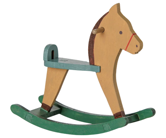 Rocking Horse, Mouse - Light Brown
