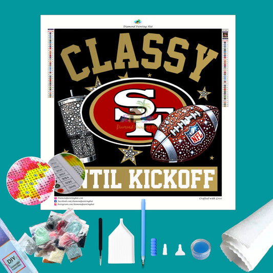 San Francisco Classy NFL Football Diamond Painting