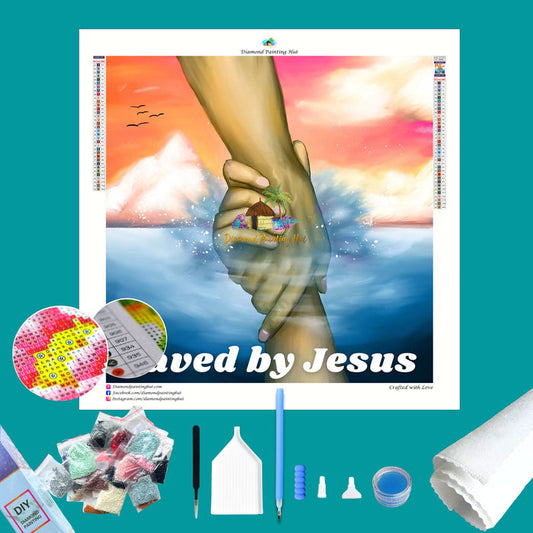 Saved by Jesus Diamond Painting