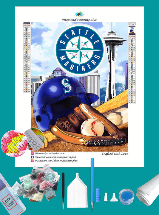 Mariners MLB Home Diamond Painting-Diamond Painting Hut
