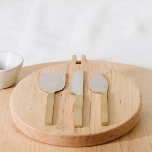 Simple Cheese Knives, Set of 3