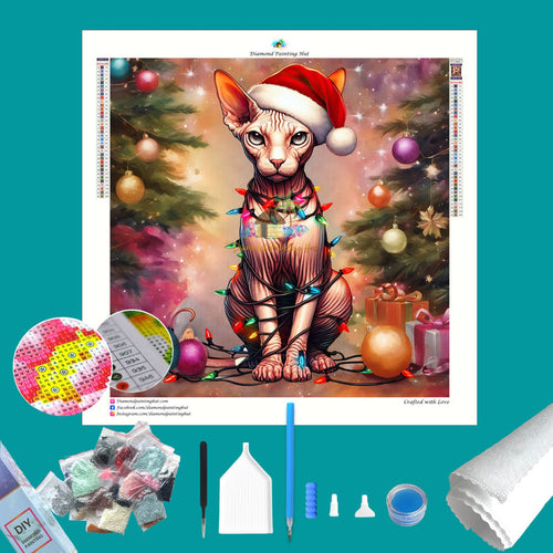 Sphynx Cat Diamond Painting
