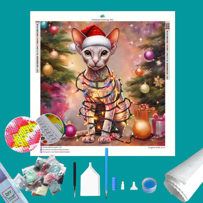 Sphynx Cat Diamond Painting