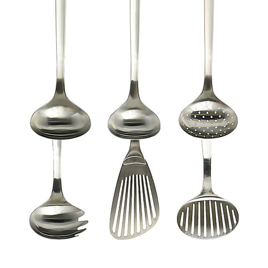 Stainless Steel Sori Yanagi Kitchen Tools, 6pcs
